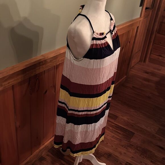 Striped dress coverall - Picture 5 of 11